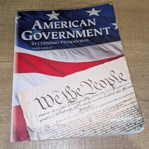Abeka 12th Grade American Government Textbook